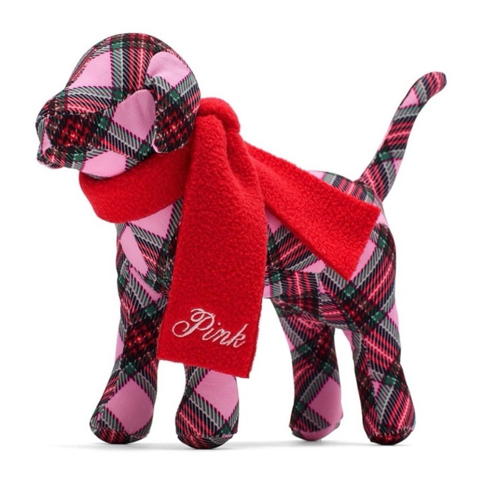 PINK Victoria's Secret Limited Edition Plaid Dog